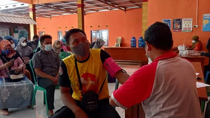Pemdes Kalisalak dan Puskesmas Batang III Gelar Vaksinasi Covid-19, 184 Dosis Disalurkan