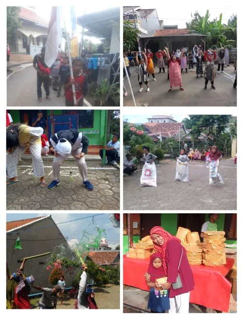 Semarak HUT RI ke-77, Warga Kalisalak Meriahkan Jalan Sehat dan Lomba Kemerdekaan