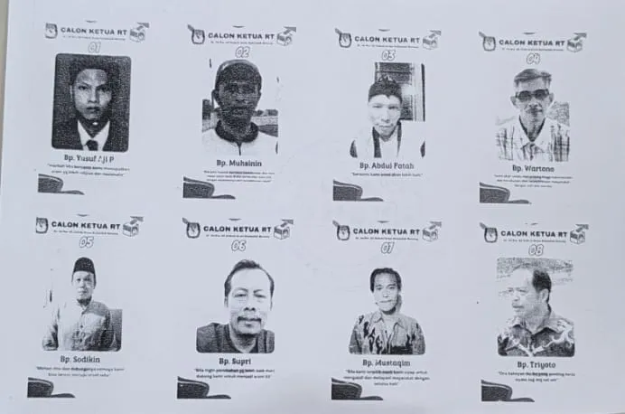 Abdul Fatah Terpilih sebagai Ketua RT 4 RW 2 Dukuh Sroni Desa Kalisalak