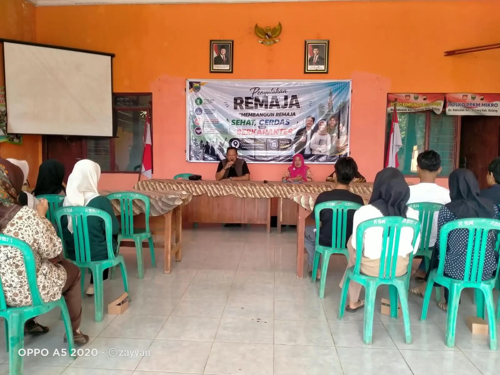 Penyuluhan Remaja Sehat, Cerdas, dan Berkarakter Digelar Desa Kalisalak